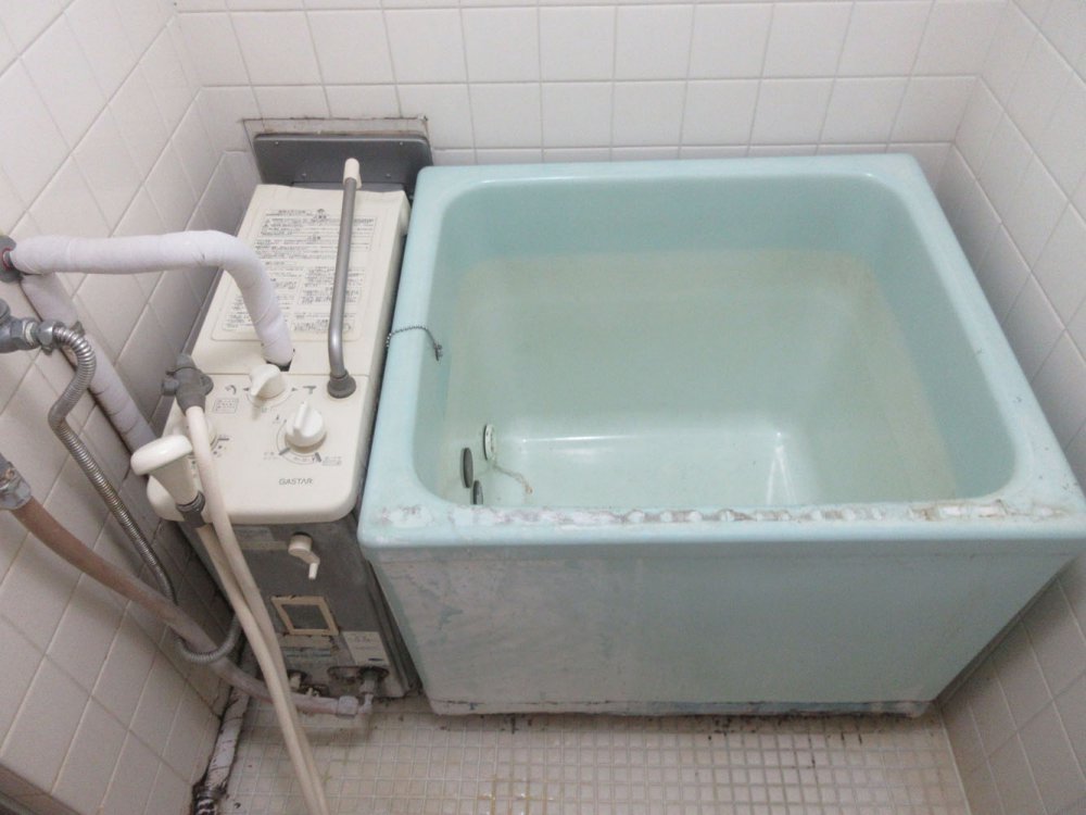 至急 県営住宅 ガス給湯器 風呂釜 - 家庭用品